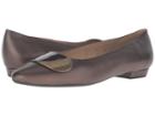 Vaneli Gent (castagna Pearl Nappa/match Patent/gold Trim) Women's Flat Shoes