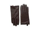 Polo Ralph Lauren Nappa Sheepskin Corsetted Gloves (country Brown) Over-mits Gloves