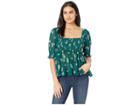 Free People Delta Dawn Top (green) Women's Clothing