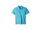 Puma Golf Kids Pounce Aston Polo Jr (big Kids) (blue Atoll) Boy's Clothing