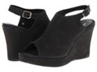 Cordani Wellesley (black Nubuck) Women's Wedge Shoes