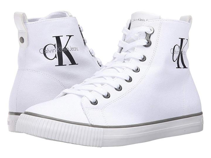 Calvin Klein Arthur (white Canvas) Men's Shoes