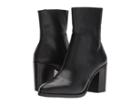 Steve Madden Rewind (black Leather) Women's Dress Zip Boots