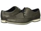 Kenneth Cole Reaction Weiser Lace-up (grey Leather) Men's Lace Up Cap Toe Shoes