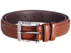 Florsheim Pebble Grain 32mm Leather Belt (cognac) Men's Belts