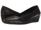 Sesto Meucci Myette (black Nappa/black Patent) Women's Wedge Shoes