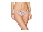 Letarte Ruffle String Bottom (pineapple Floral) Women's Swimwear