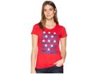 U.s. Polo Assn. Star Graphic Tee (red) Women's T Shirt