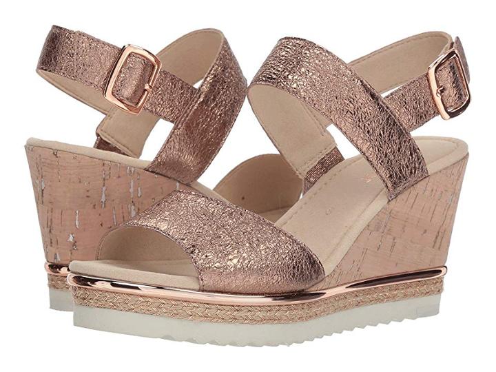 Gabor Gabor 85.790 (bronze Crash Metal) Women's Clog/mule Shoes