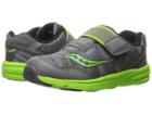 Saucony Kids Baby Ride Pro (toddler/little Kid) (grey/green) Boys Shoes