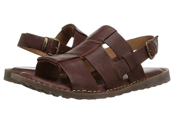Born Surf (brown Full Grain Leather) Men's Sandals