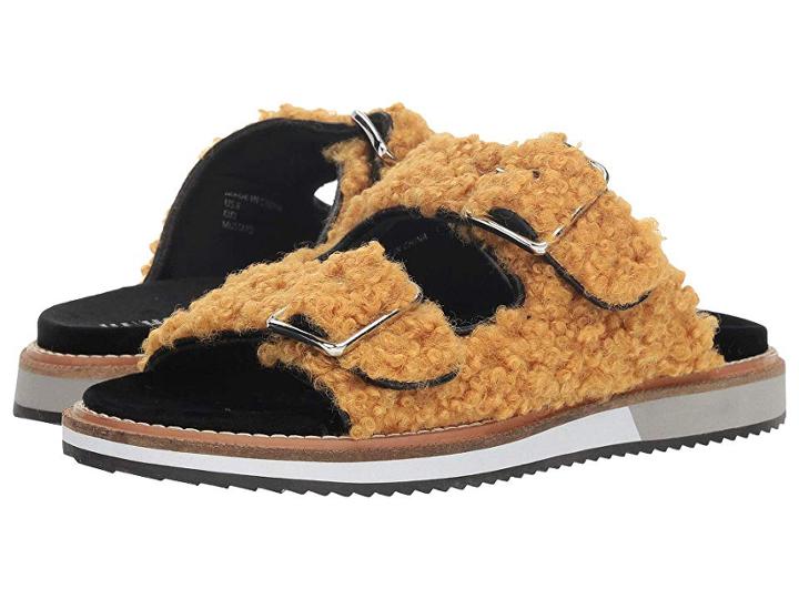 Jane And The Shoe Kiki (mustard Faux Shearling) Women's Boots