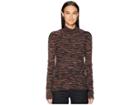 See By Chloe Space-dyed Turtleneck (multicolor Brown) Women's Clothing