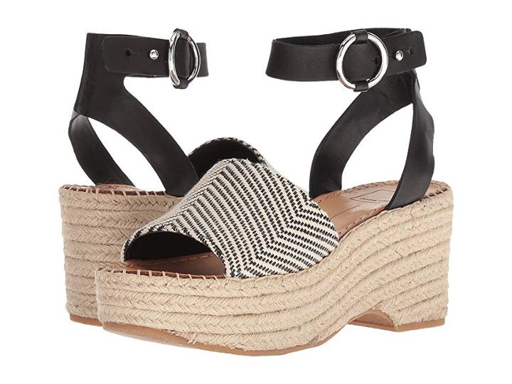 Dolce Vita Lesly (black/white Fabric) Women's Shoes