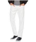 Robert Graham Palin Woven Denim In White (white) Men's Jeans