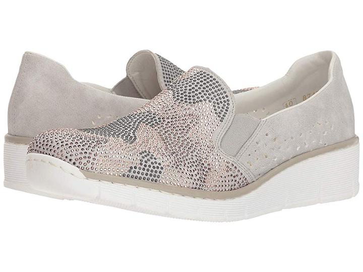 Rieker 537t1 Doris T1 (fog) Women's Shoes
