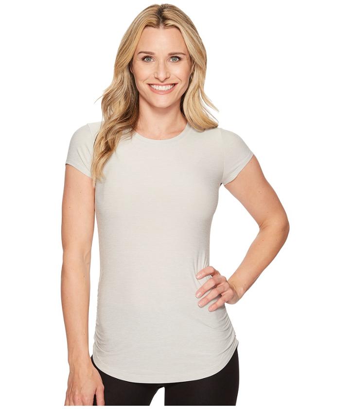 New Balance Transform Tee (sea Salt Heather) Women's Short Sleeve Pullover