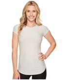 New Balance Transform Tee (sea Salt Heather) Women's Short Sleeve Pullover