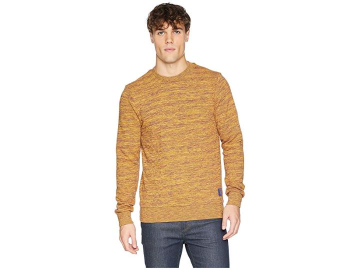 Scotch & Soda Crew Neck Sweatshirt In Multicolor Melange Felpa Quality (combo A) Men's T Shirt