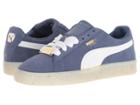 Puma Suede Classic Bboy Fab (blue Indigo/puma White/allure) Women's Shoes