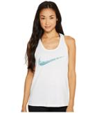 Nike Dry Soccer Tank (white) Women's Sleeveless