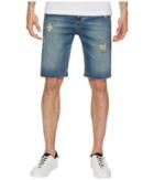 Calvin Klein Jeans Five-pocket Shorts (rip Indigo) Men's Shorts