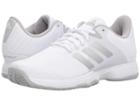 Adidas Barricade Court (white/silver/grey Two) Women's Tennis Shoes