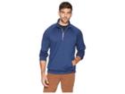 Tommy Bahama Elite Pro 1/2 Zip Pull-over (ocean Deep) Men's Long Sleeve Pullover