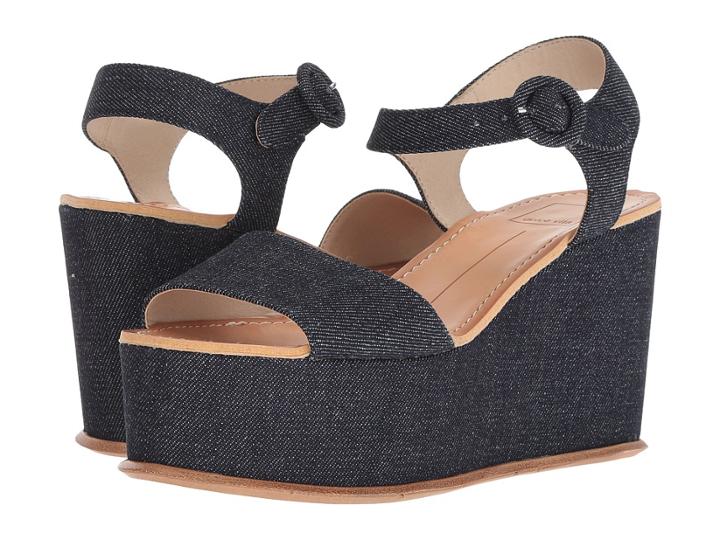 Dolce Vita Datiah (dark Blue Denim) Women's Shoes
