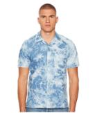 Levi's(r) Premium Premium Short Sleeve Hawaiian Shirt (spider Bleach) Men's T Shirt