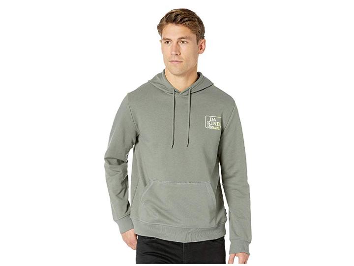 Dakine Classic Pullover Hoodie (green Ash) Men's Clothing