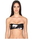Kate Spade New York Posey Grove Bandeau Bikini Top (black) Women's Swimwear