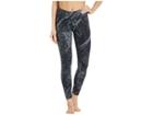 Reebok Combat Lux Bold Jacquard Tights (black) Women's Casual Pants