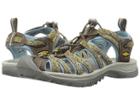 Keen Whisper (cascade/stone Blue) Women's Sandals