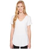 Lole Agda Top (white) Women's Short Sleeve Pullover