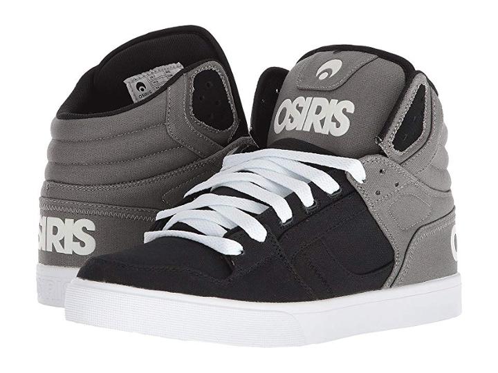 Osiris Clone (grey/black/black) Men's Skate Shoes
