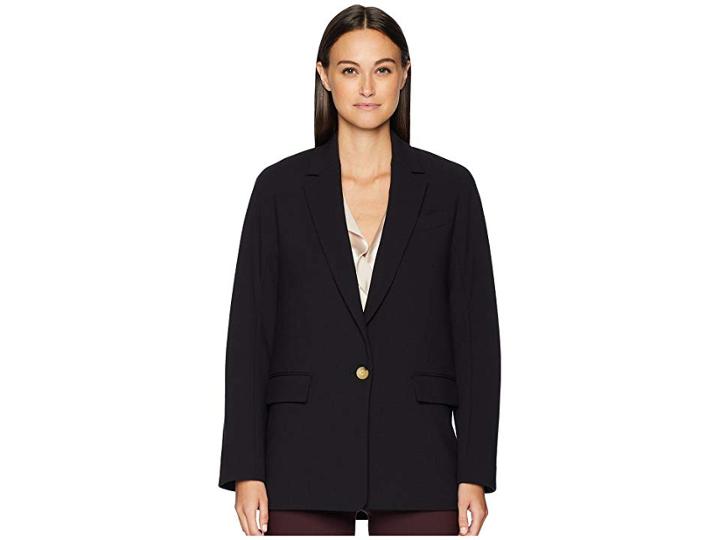 Vince Blazer Coat (black) Women's Jacket