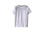 Under Armour Kids Select Tee (big Kids) (white/overcast Gray) Boy's T Shirt