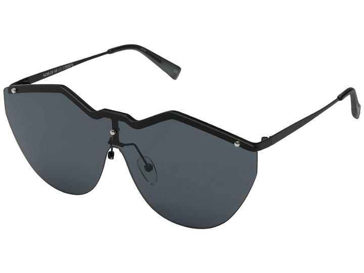 Le Specs Noir De Vie (matte Black/smoke Mono) Fashion Sunglasses