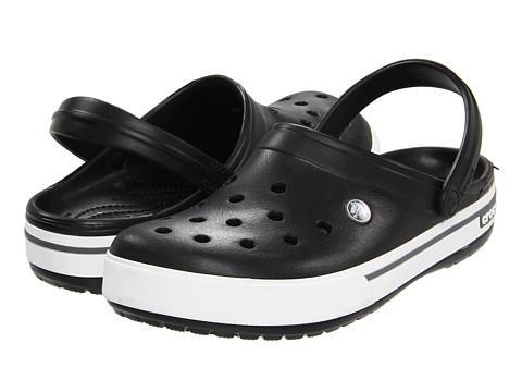 Crocs Crocband Ii.5 Clog (black/charcoal) Clog Shoes