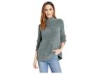 Lilla P Swing Sweater Turtleneck (lead/pearl) Women's Sweater