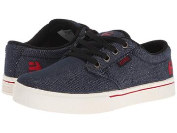 Etnies Kids Jameson 2 Eco (toddler/little Kid/big Kid) (navy/tan) Boys Shoes
