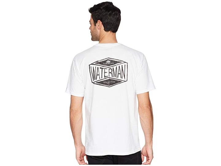 Quiksilver Waterman 35 Miles Tee (white) Men's T Shirt