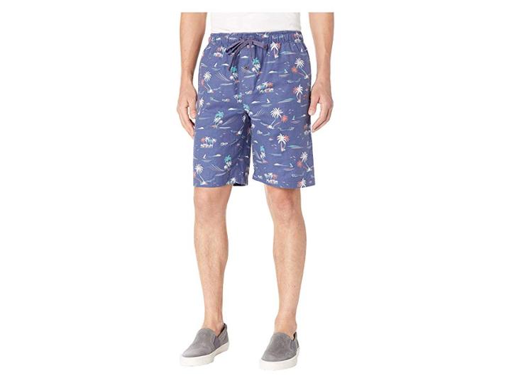 Tommy Bahama Printed Flannel Jam Shorts (seascape) Men's Shorts