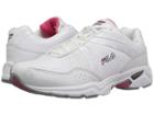 Fila Admire Wide Training (white/monument/hot Pink) Women's Shoes