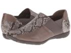 Sesto Meucci Graham (roccia Metallic Cricket Vip/soft Taupe Calf/elastic) Women's Flat Shoes
