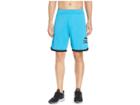 Adidas Badge Of Sport Shorts (shock Cyan) Men's Shorts