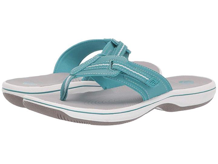 Clarks Brinkley Jazz (aqua Synthetic 1) Women's Shoes