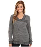 Horny Toad Clair Sweater (dark Graphite Heather) Women's Sweater