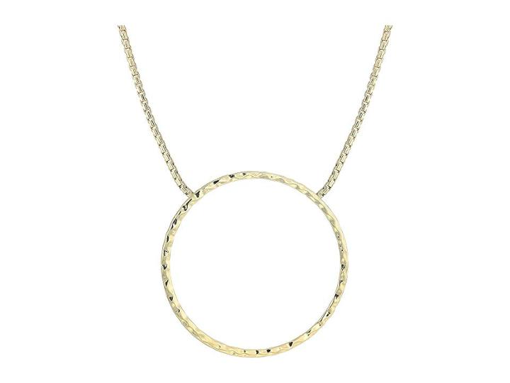 French Connection Ring Pendant 18 Necklace (gold) Necklace